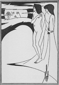 Beardsley - Woman in the Moon - High res