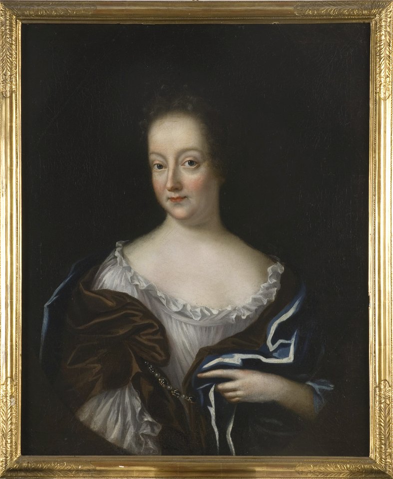 Beata Elisabet von Königsmarck (1637-1723), grevinna, gift med greve Pontus Fredrik De la Gardie - Nationalmuseum - 129461