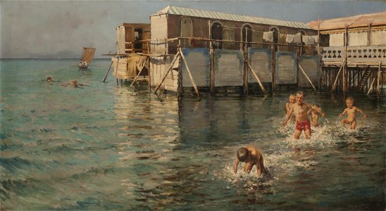 Baños de mar (Guaglioni) - Vincenzo Caprile