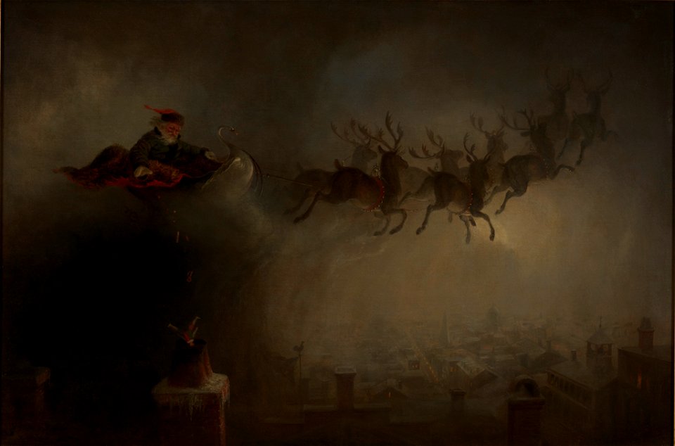 William Holbrook Beard - Santa Claus - 42.265 - Rhode Island School of Design Museum