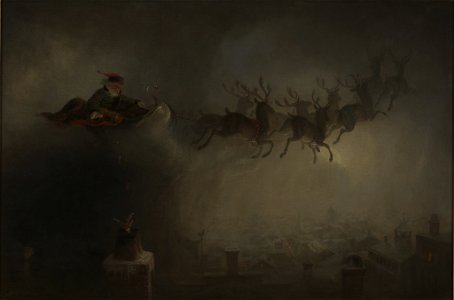William Holbrook Beard - Santa Claus - 42.265 - Rhode Island School of Design Museum