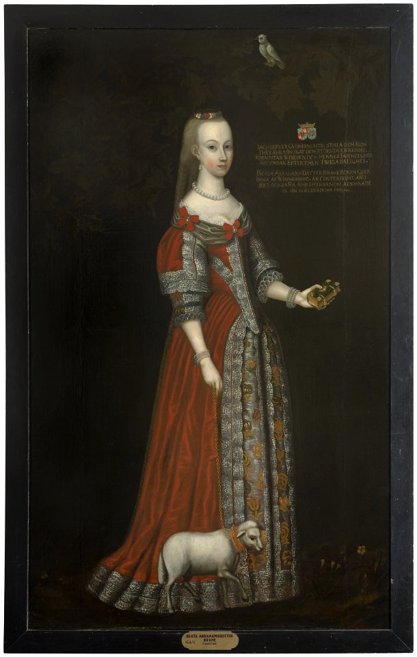 Beata Brahe, 1599-1617 (Johan Johansson (Jägerdorfer) Werner d.ä.) - Nationalmuseum - 37833