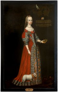Beata Brahe, 1599-1617 (Johan Johansson (Jägerdorfer) Werner d.ä.) - Nationalmuseum - 37833