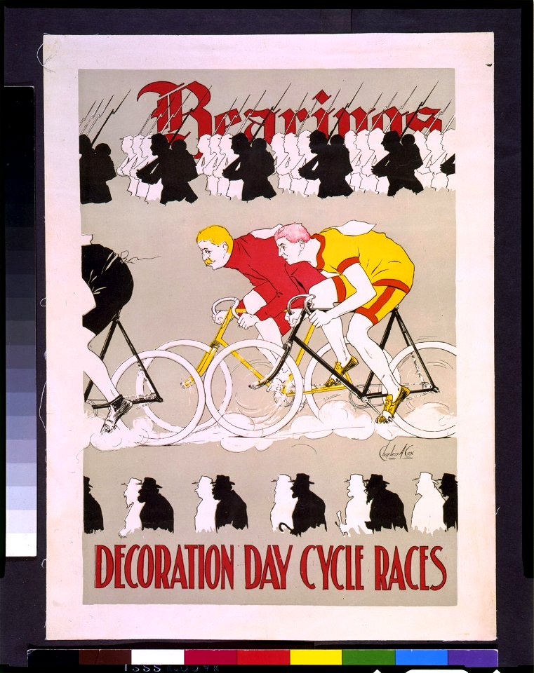 Bearing's decoration day cycle races - Charles A. Cox. LCCN94508297