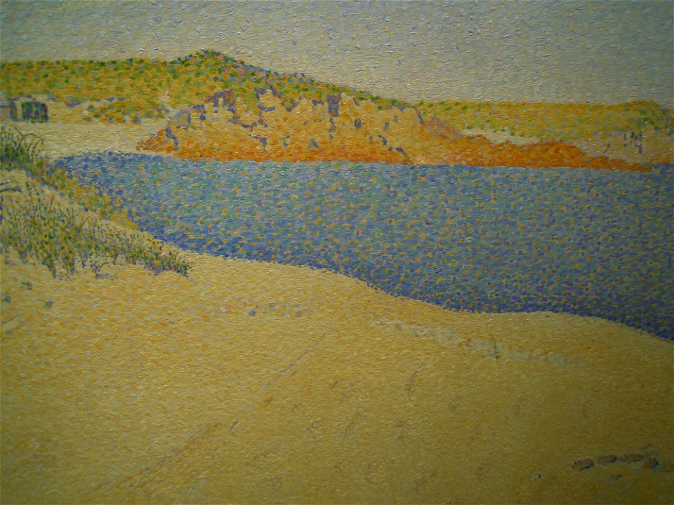 Beach at Saint-Briac fragment closeup 07