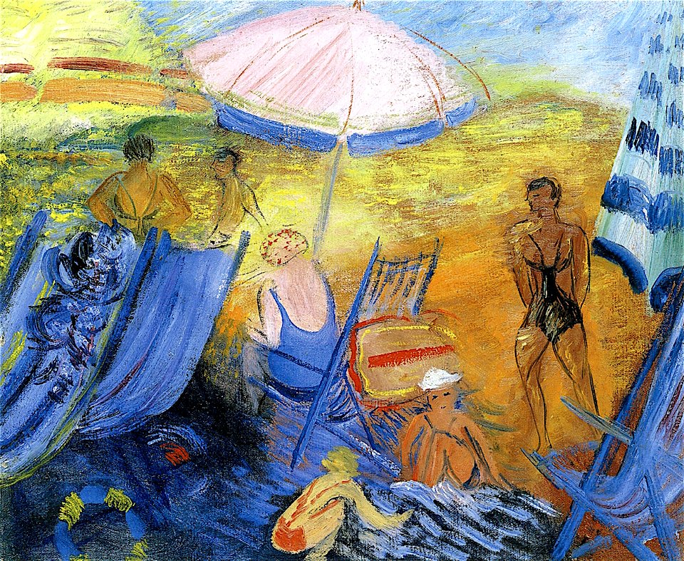 Beach2. Sigrid Hjertén