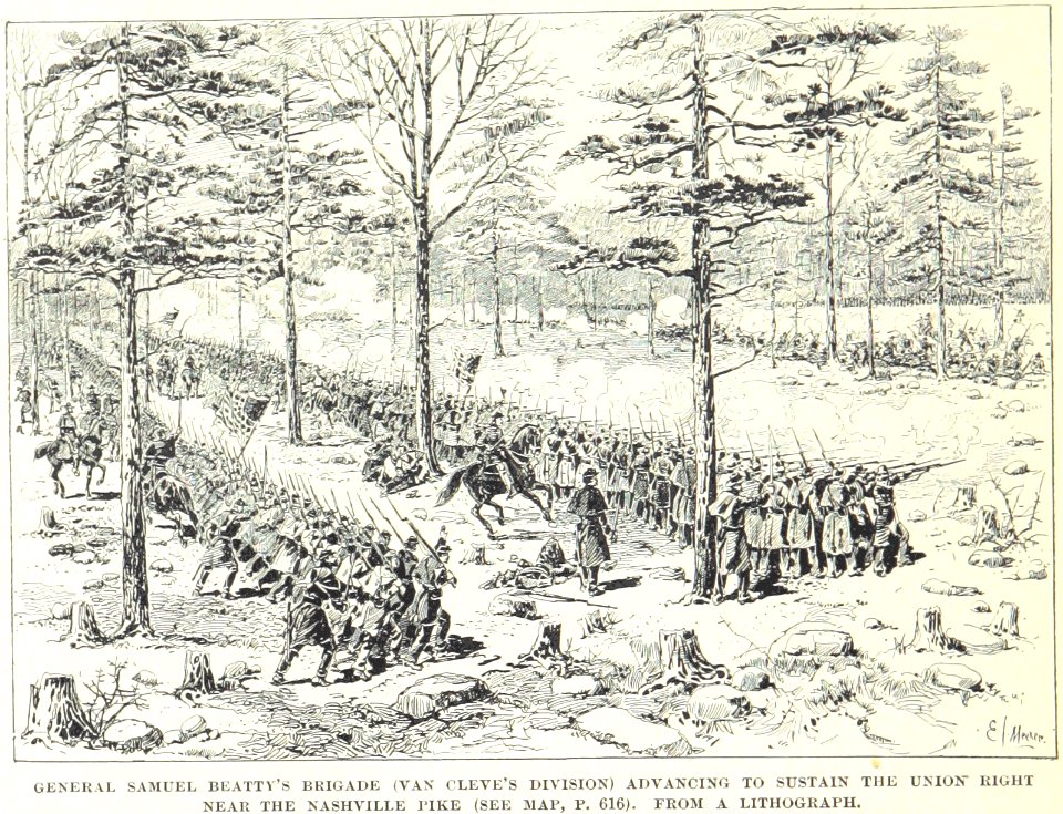 Beatty's brigade at Stone River