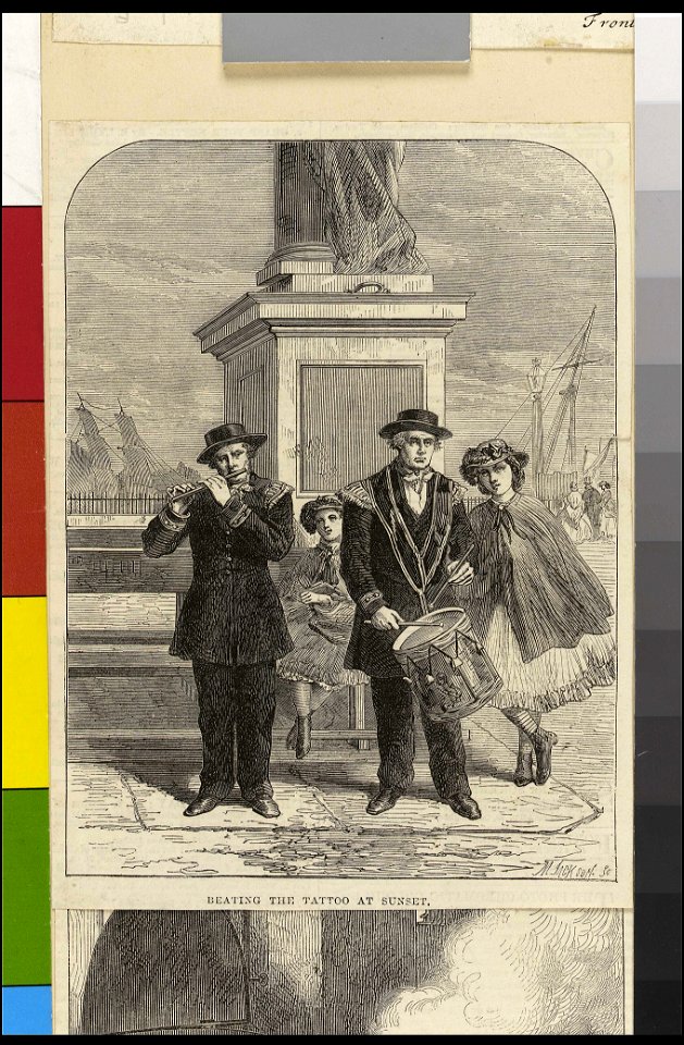 Beating the Tattoo at Sunset (Greenwich Hospital) RMG PZ8784