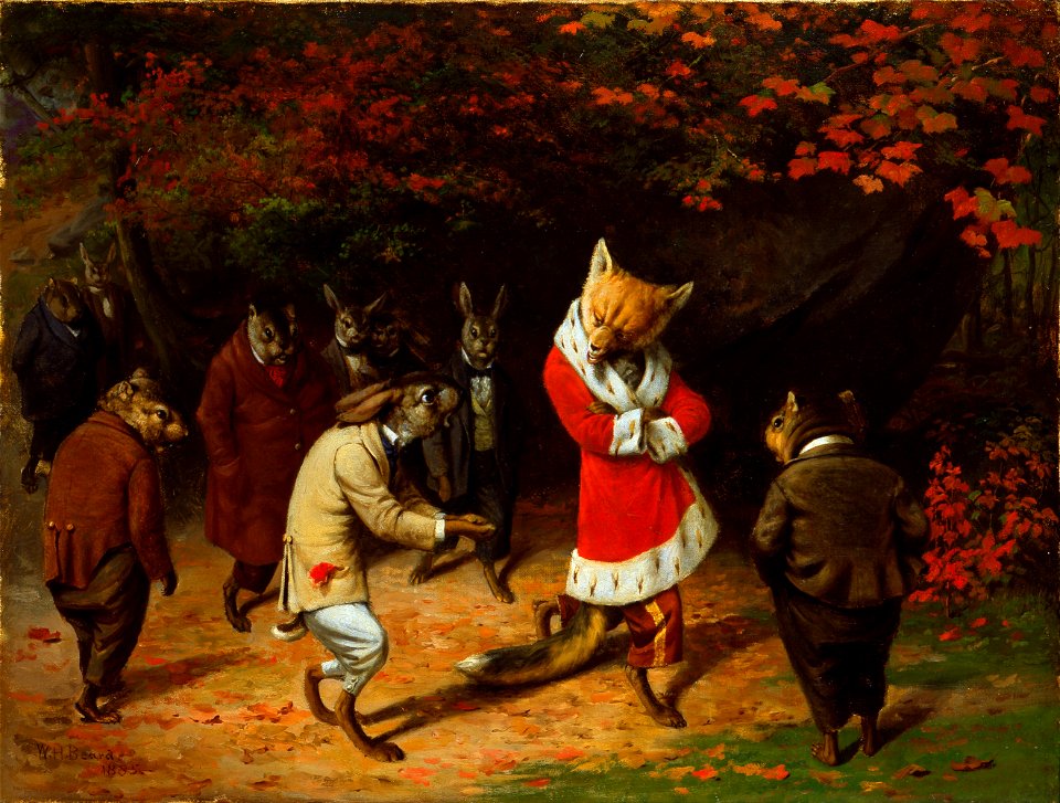 Beard, William Holbrook - His Majesty Receives - Google Art Project