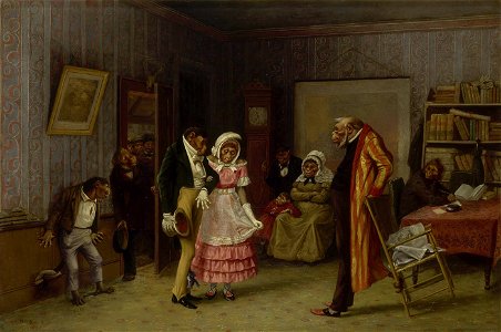 William Holbrook Beard - The Runaway Match - 1977.55 - Smithsonian American Art Museum