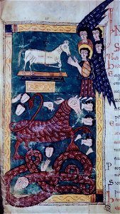 Beatus Escorial - 145 Dragon enchained