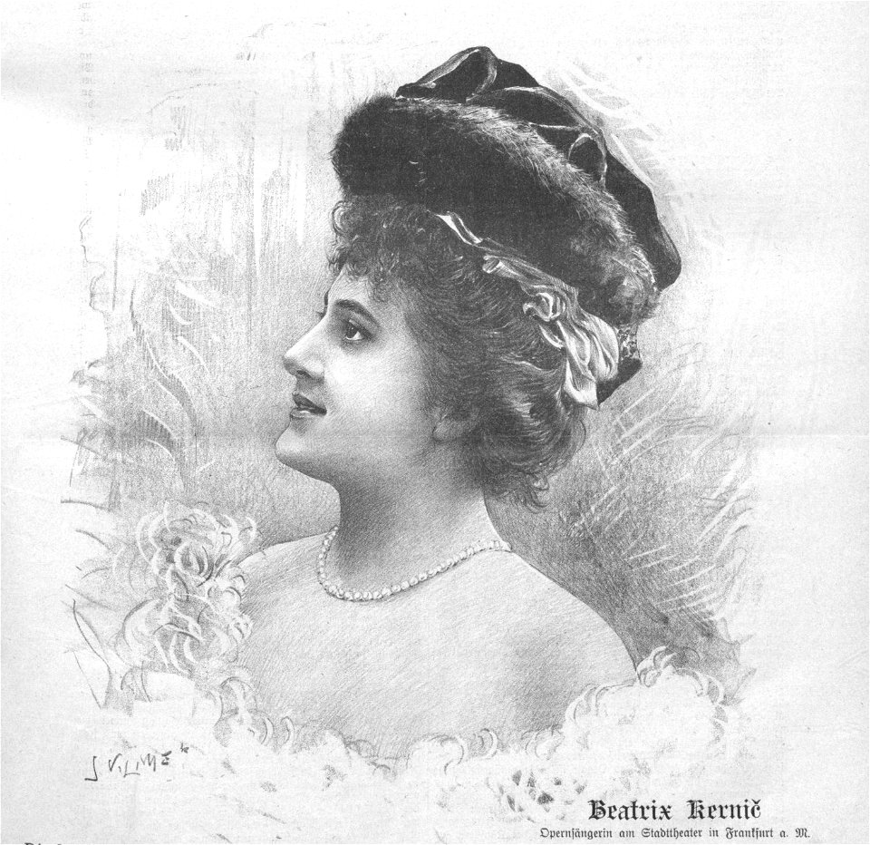 Beatrix Kernic 1904 Vilimek