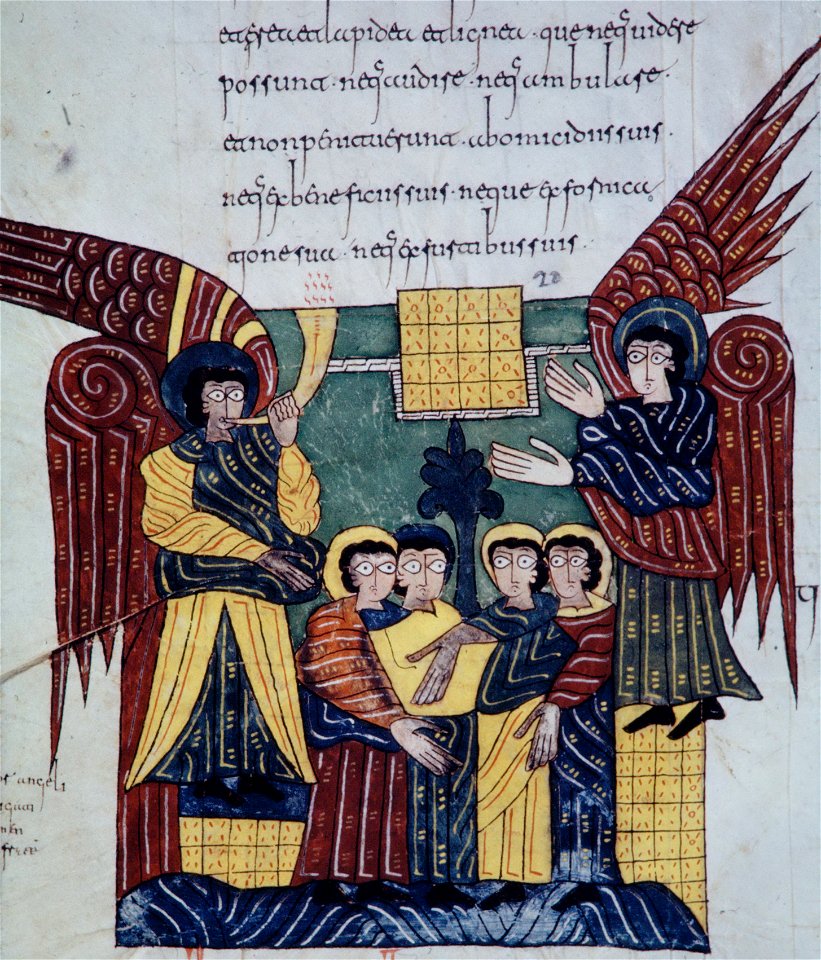 Beatus Escorial - Sixth trumpet
