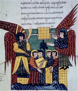 Beatus Escorial - Sixth trumpet