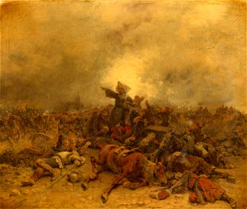 The Death of Sister Claire by Wilfrid Constant Beauquesne