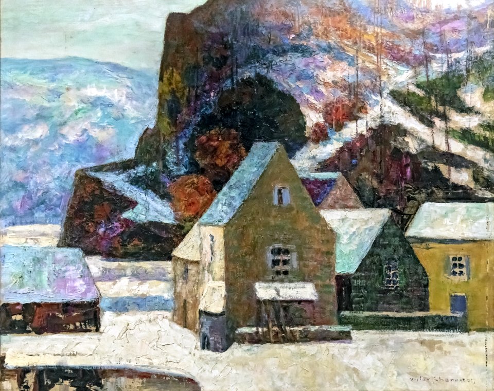 Beaux-Arts de Carcassonne - Effet de neige - Victor Charreton
