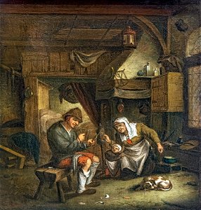 Beaux-Arts de Carcassonne - Intérieur hollandais - David Teniers l'Ancien