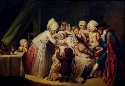 Beaux-Arts de Carcassonne - L'enfant malade - Tadeusz Kuntze - Joconde04400001345