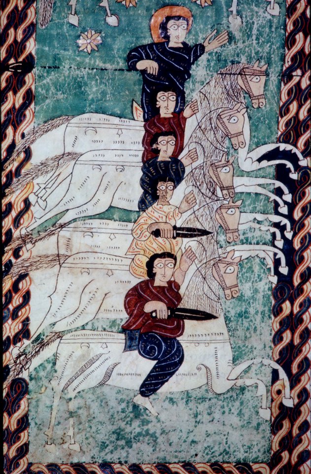 Beatus Escorial - Christ on the white horse