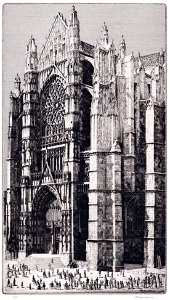 Beauvais Cathedral - Herbert Gordon Warlow - Warlow-93452