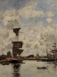 Beauville, le bassin (Boudin)