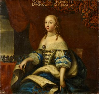 Beaubrun, workshop of - Marie de Bourbon, Duchess of Montpensier - Versailles