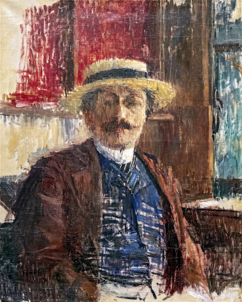 Beaux-Arts de Carcassonne - Portrait d'Albert Sarraut (1897 - 1898) - Henri Martin 71.3x57.3