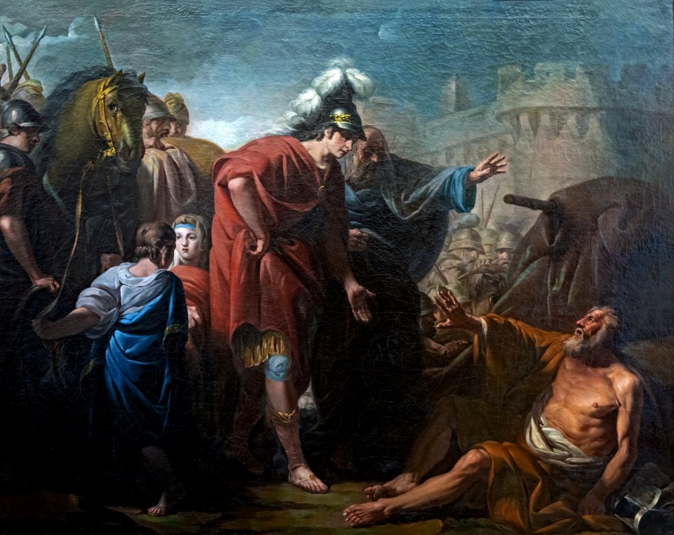 Beaux-Arts de Carcassonne - Alexandre et Diogène - Jacques Gamelin