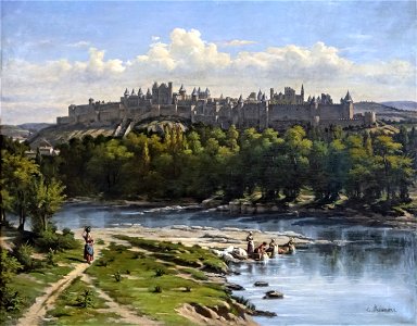 Beaux-Arts de Carcassonne - La Cité de Carcassonne - Emile Roumens