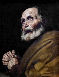 Beaux-Arts de Carcassonne - Les larmes de Saint-Pierre - Juseppe Ribera Joconde04400000395