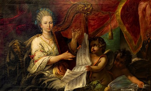 Beaux-Arts de Carcassonne - Julie de Puymaurin MARCASSUS (1775) - Jacques Gamelin - Joconde04400000231