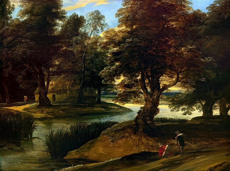 Beaux-Arts de Carcassonne - Marais boisé - Etienne Rendu - Joconde04400000555