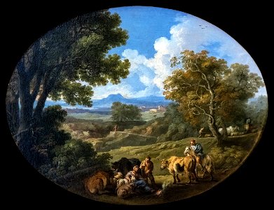 Beaux-Arts de Carcassonne - Paysage - Andrea Locatelli 48.5x64 Joconde04400002878