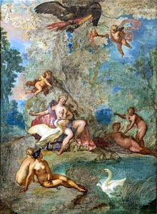 Beaux-Arts de Carcassonne - Jupiter et Léda - Nicolas Bertin Joconde04400000587