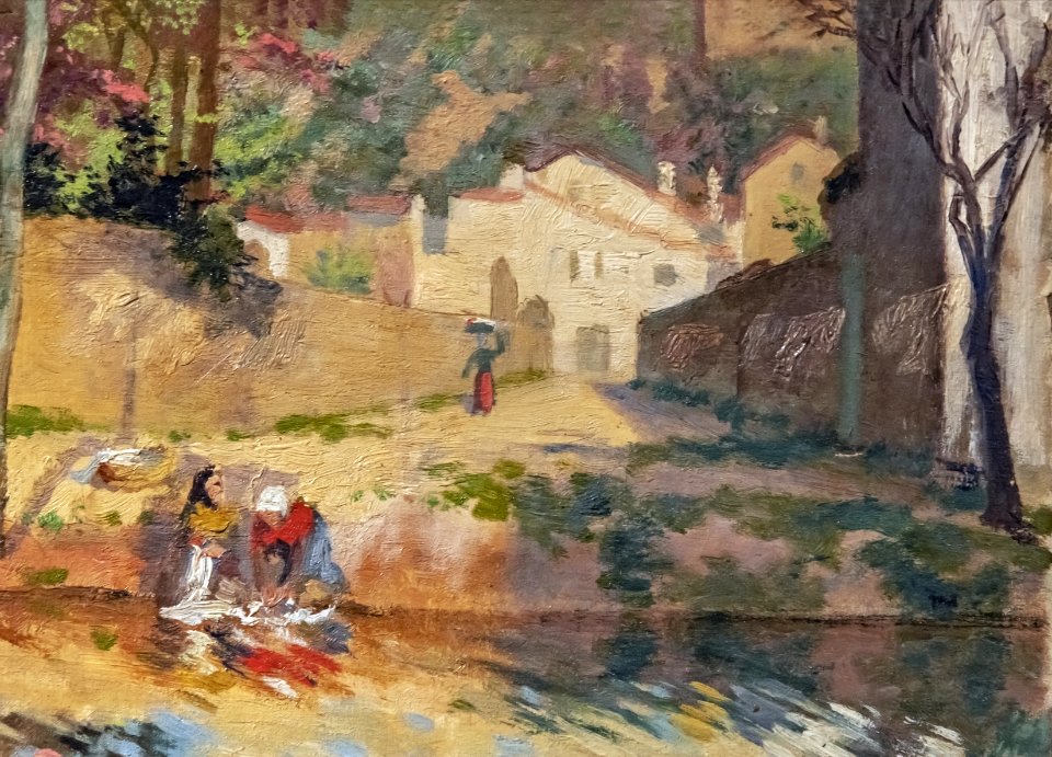 Beaux-Arts de Carcassonne - Les lavandières - Armand Guillaumin