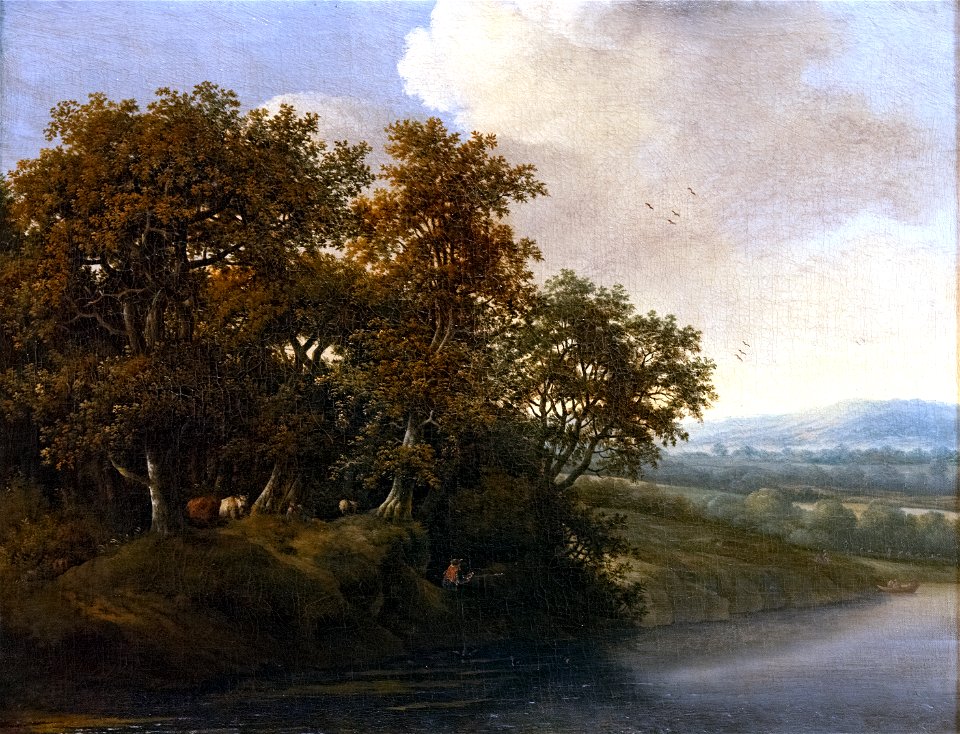 Beaux-Arts de Carcassonne - Paysage boisé - Jan Lagoor