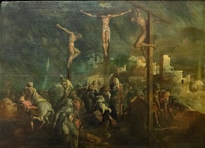Beaux-Arts de Carcassonne - Le Golgotha - Jacques Gamelin - Joconde04400001332