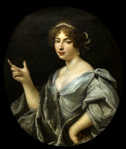 Beaux-Arts de Carcassonne - Portrait de Dame de la cour - Pierre Mignard 893.2.461 Joconde04400001283