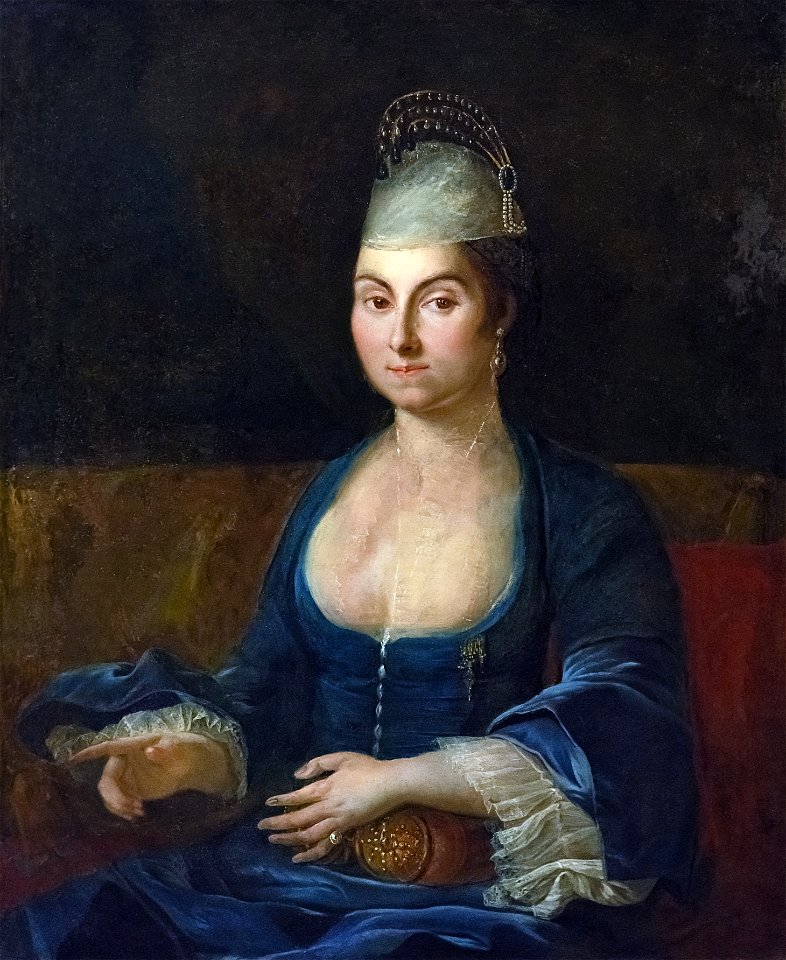 Beaux-Arts de Carcassonne - Portrait de Mme Louis Chénier, née Elisabeth - Cazes fils Joconde04400000533