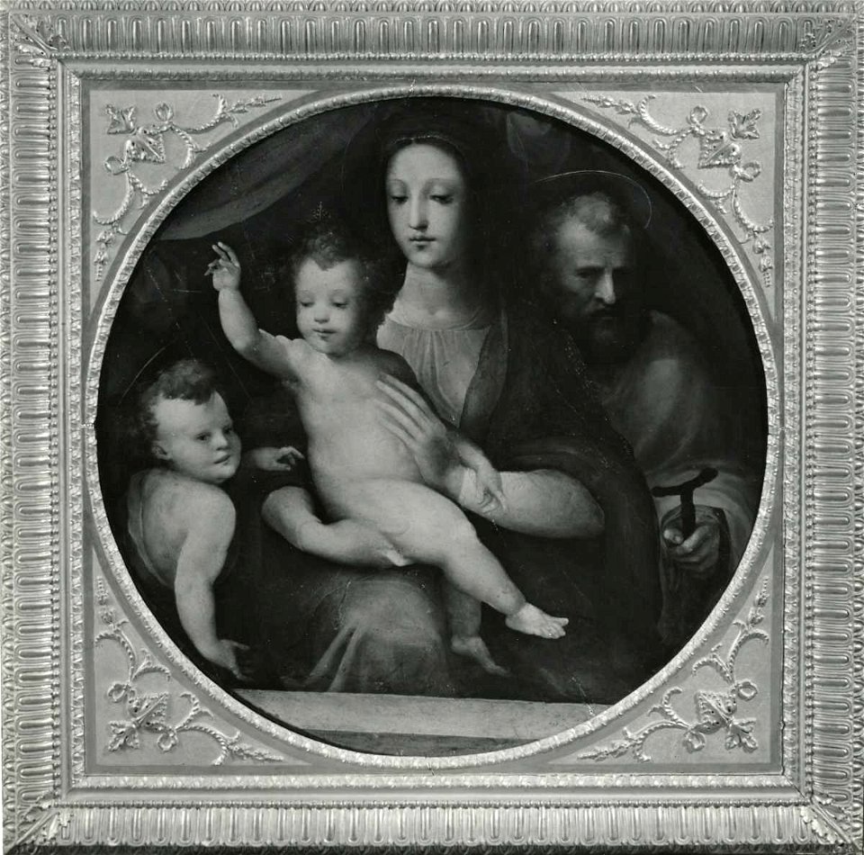 Beccafumi - Sacra Famiglia con san Giovannino, Asta Sotheby's