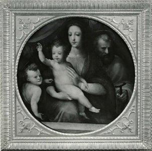 Beccafumi - Sacra Famiglia con san Giovannino, Asta Sotheby's