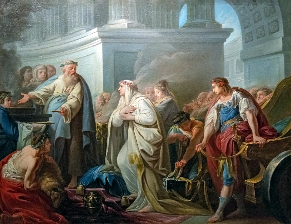 Beaux-Arts de Carcassonne - Piété filiale de Cléobis et Biton - Jacques Gamelin - Joconde04400000908