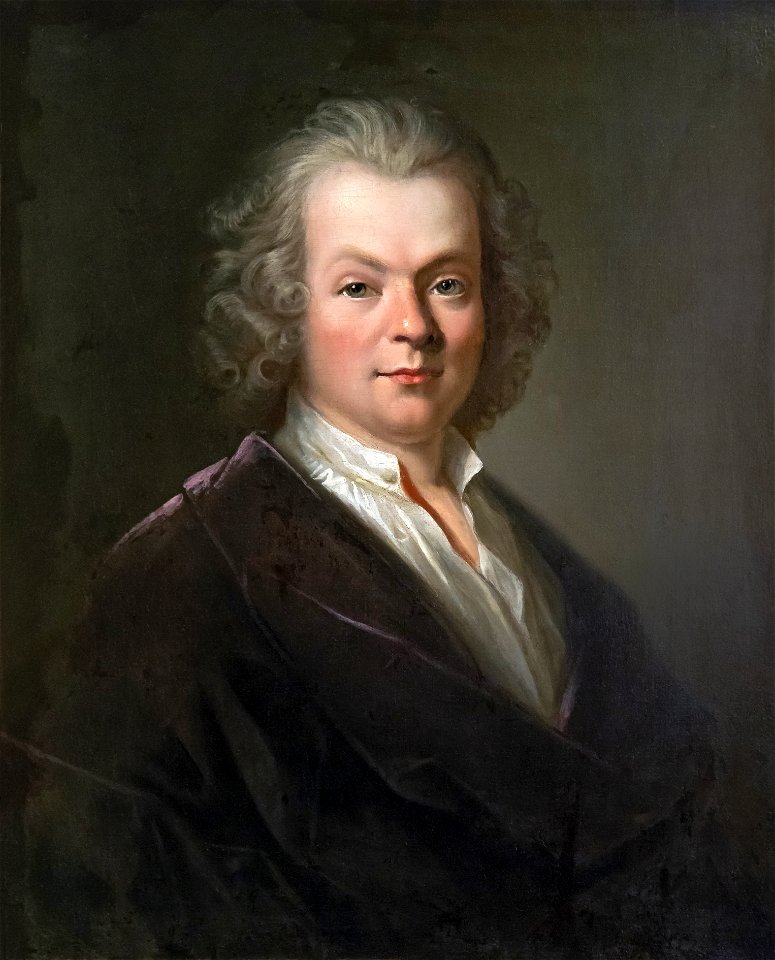 Beaux-Arts de Carcassonne - Portrait d'homme 1721 - Pierre Ernou Joconde04400001291
