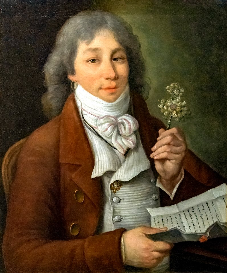 Beaux-Arts de Carcassonne - Portrait de Philippe François Nazaire Fabre d'Eglantine 1793 - Pierre Augustin Thomire - Joconde04400000569