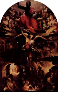 Beccafumi, Domenico - Fall of the Rebel Angels - San Niccolo al Carmine, Siena