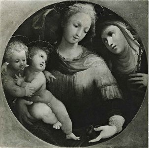 Beccafumi - Madonna con Bambino con san Giovannino e santa Caterina da Siena, Asta Christie's