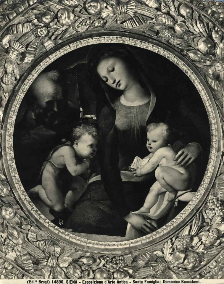 Beccafumi - Sacra Famiglia con san Giovannino, Collezione privata, Roma