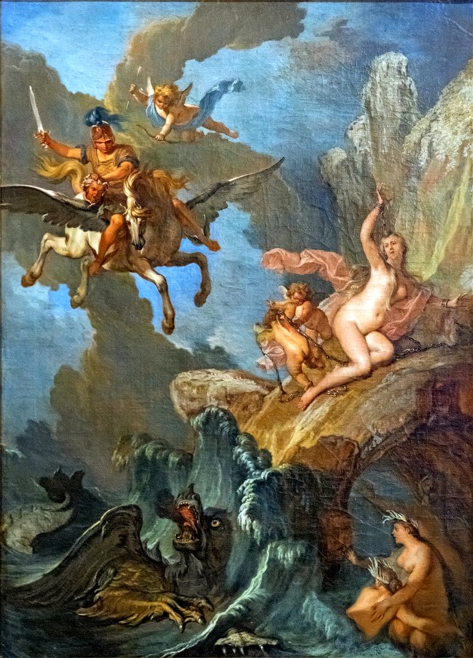 Beaux-Arts de Carcassonne - Persée délivrant Andromède - Nicolas Bertin Joconde04400000363