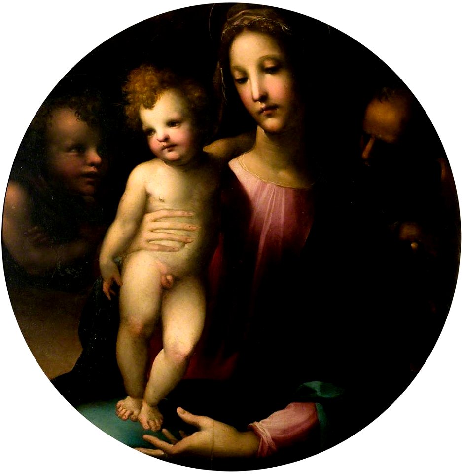 Beccafumi - The Holy Family with Saint John the Baptist, c.1530