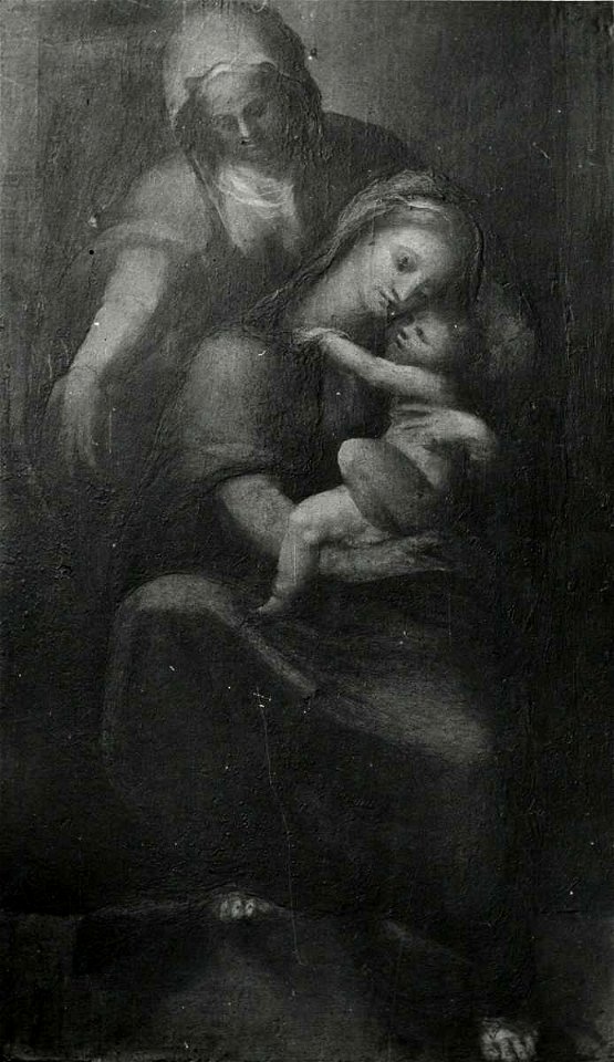 Beccafumi - Madonna con Bambino e sant'Anna, inv. 57